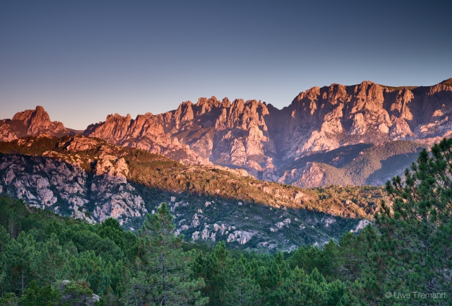Bavella Gebirge auf Korsika